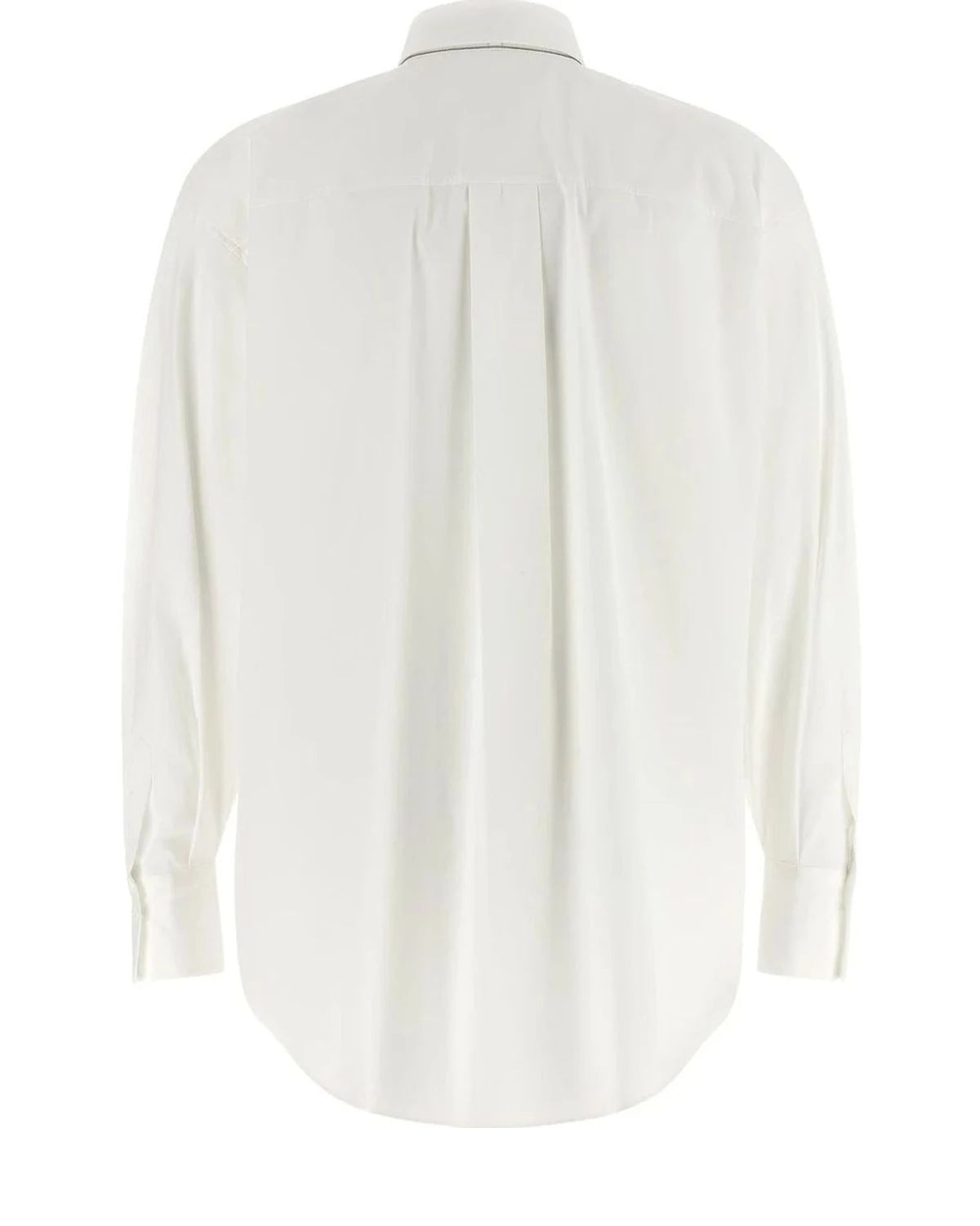 Brunello Cucinelli Dress Shirt in white, Cotton — view 2