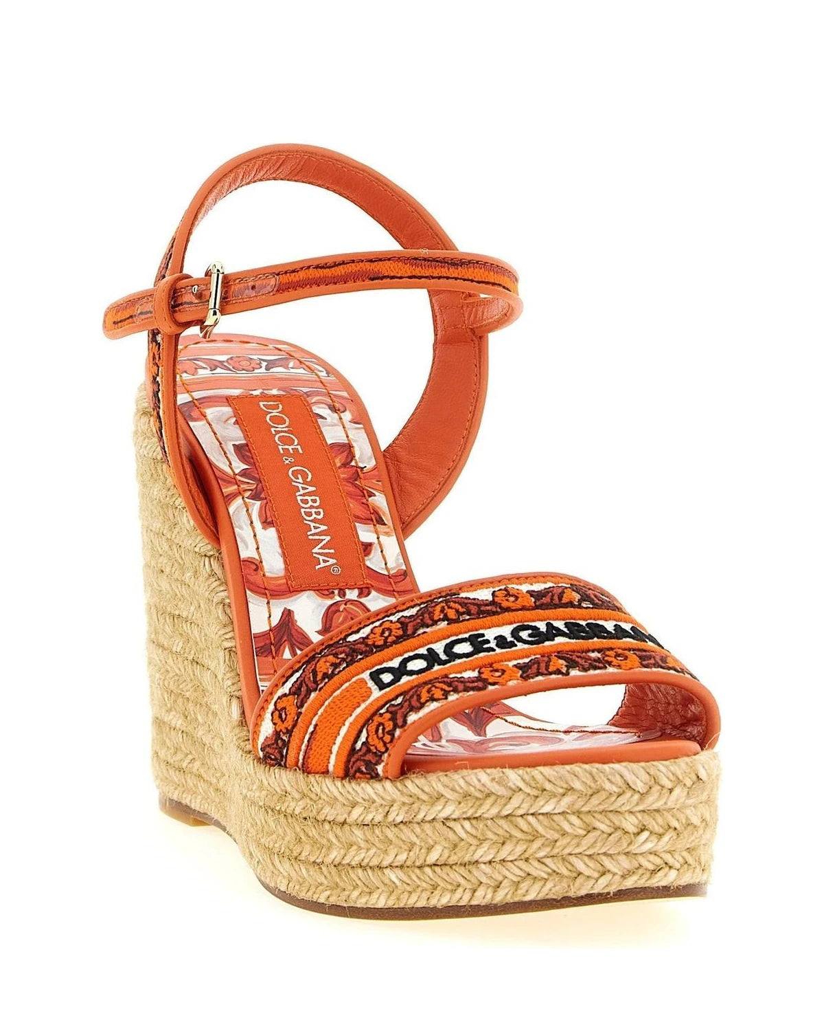 Dolce & Gabbana Orange Wedges 