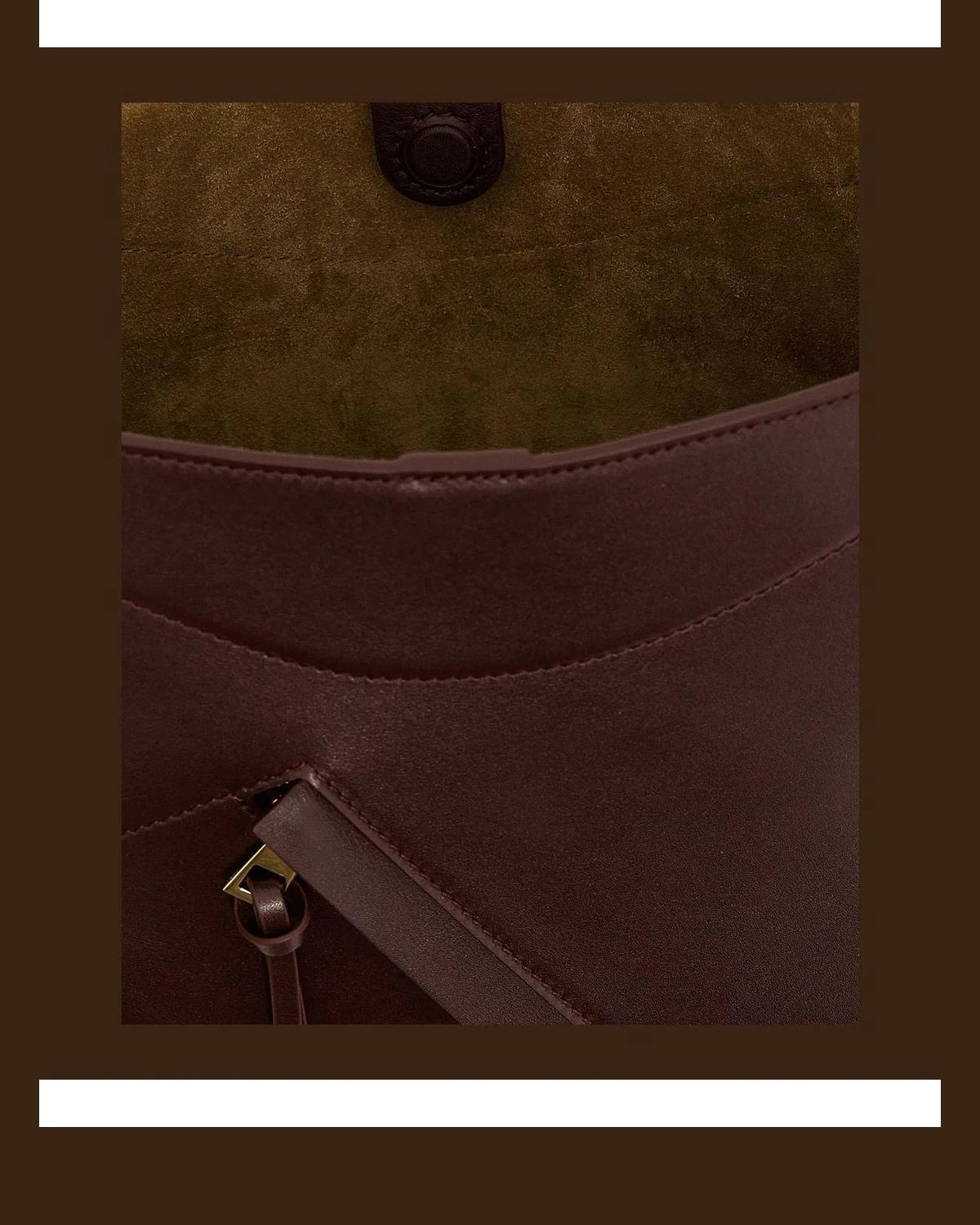 Loewe Cross Body Bag in red, Calfskin Leather — view 4