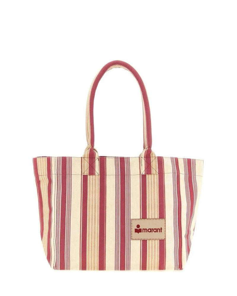 Isabel Marant Shopping Tote in red, Cotton