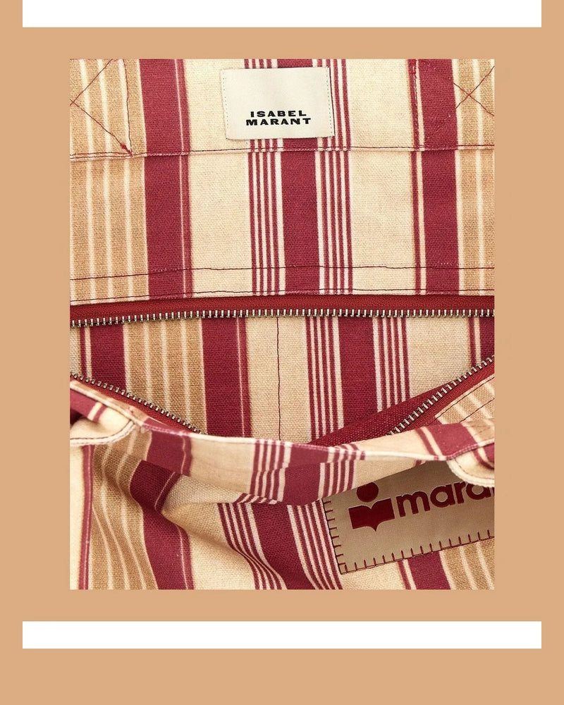 Isabel Marant Shopping Tote in red, Cotton — view 4