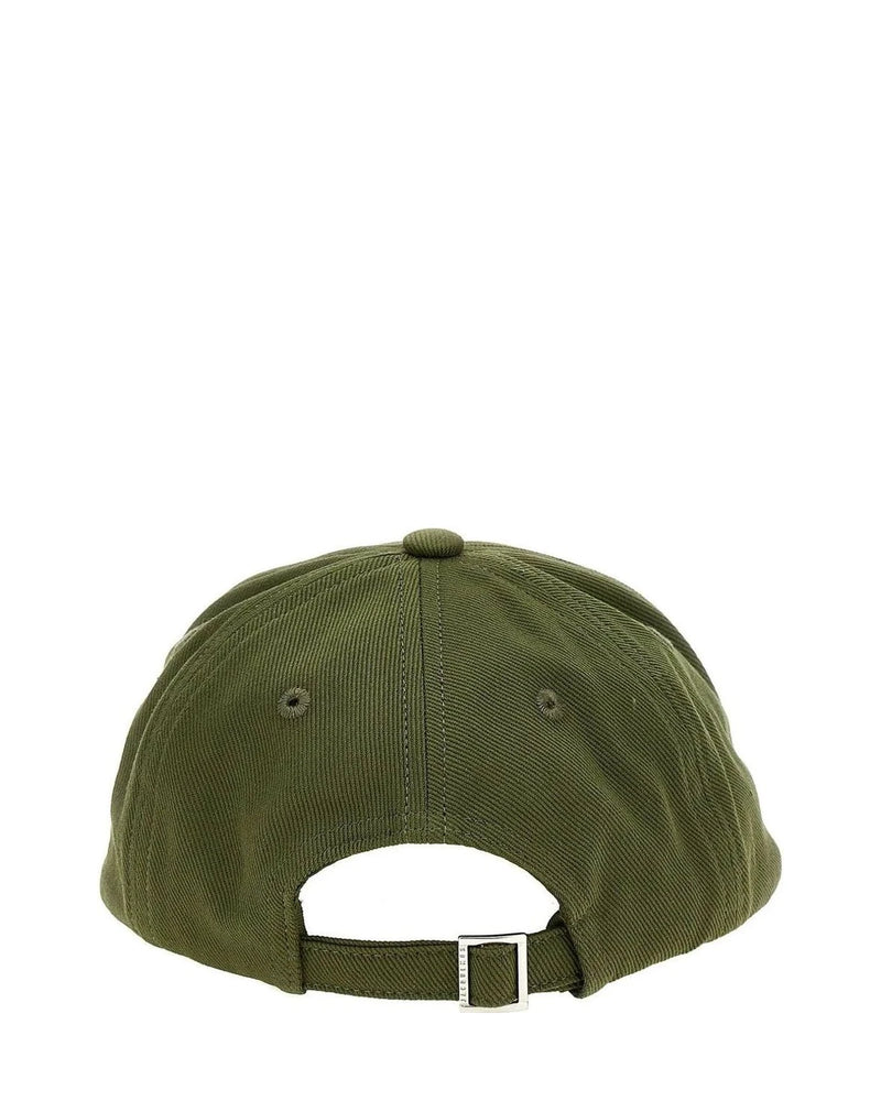 Jacquemus Baseball Cap in green, Cotton — view 3