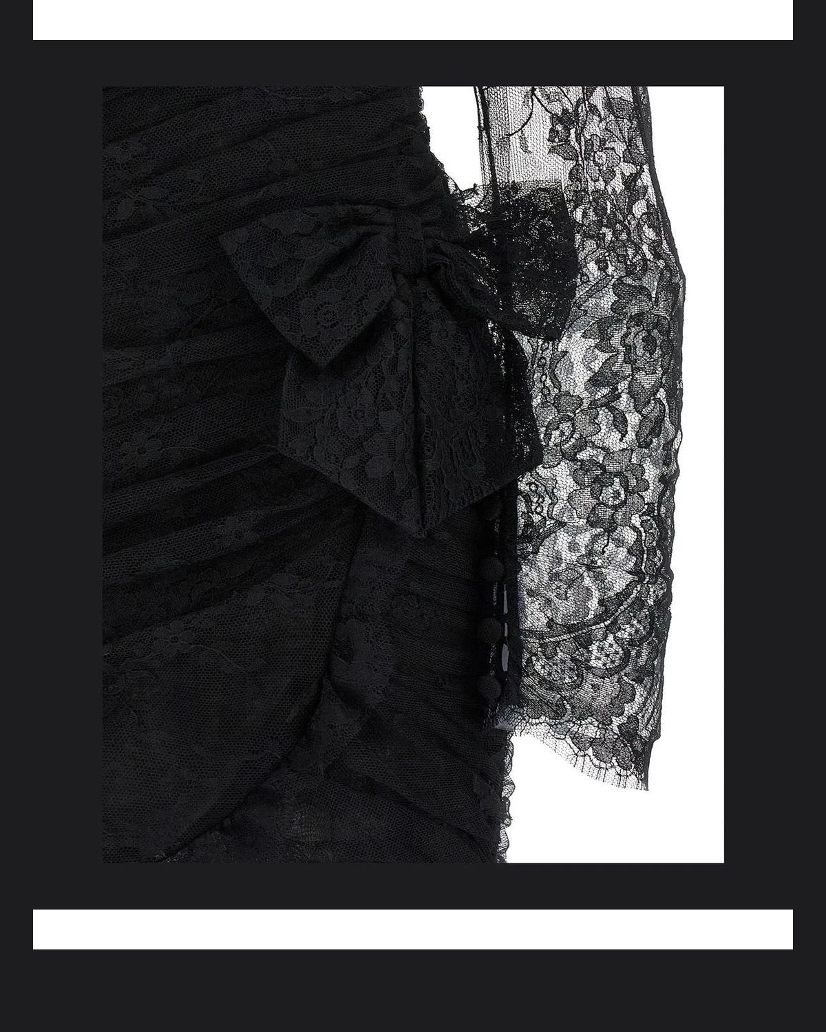Alessandra Rich Dresse in black — view 4
