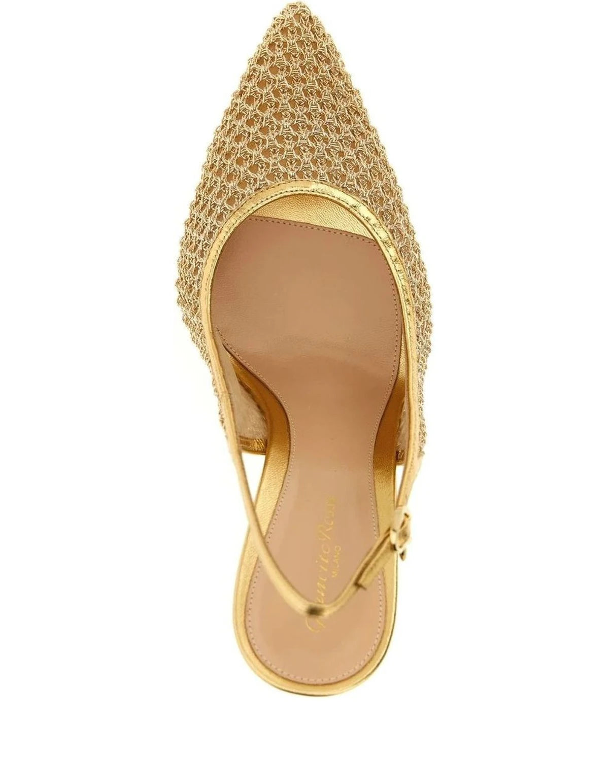 Gianvito Rossi Gold Pumps 