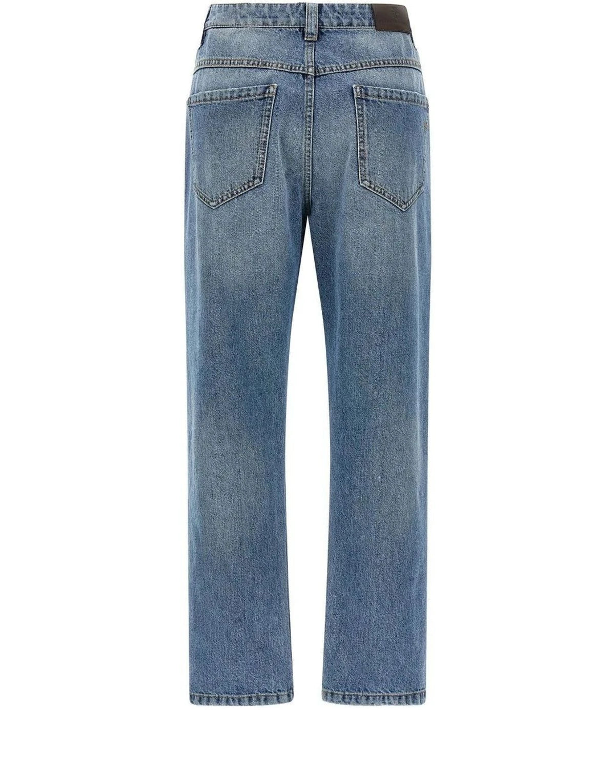Brunello Cucinelli Jean in blue, Cotton — view 2