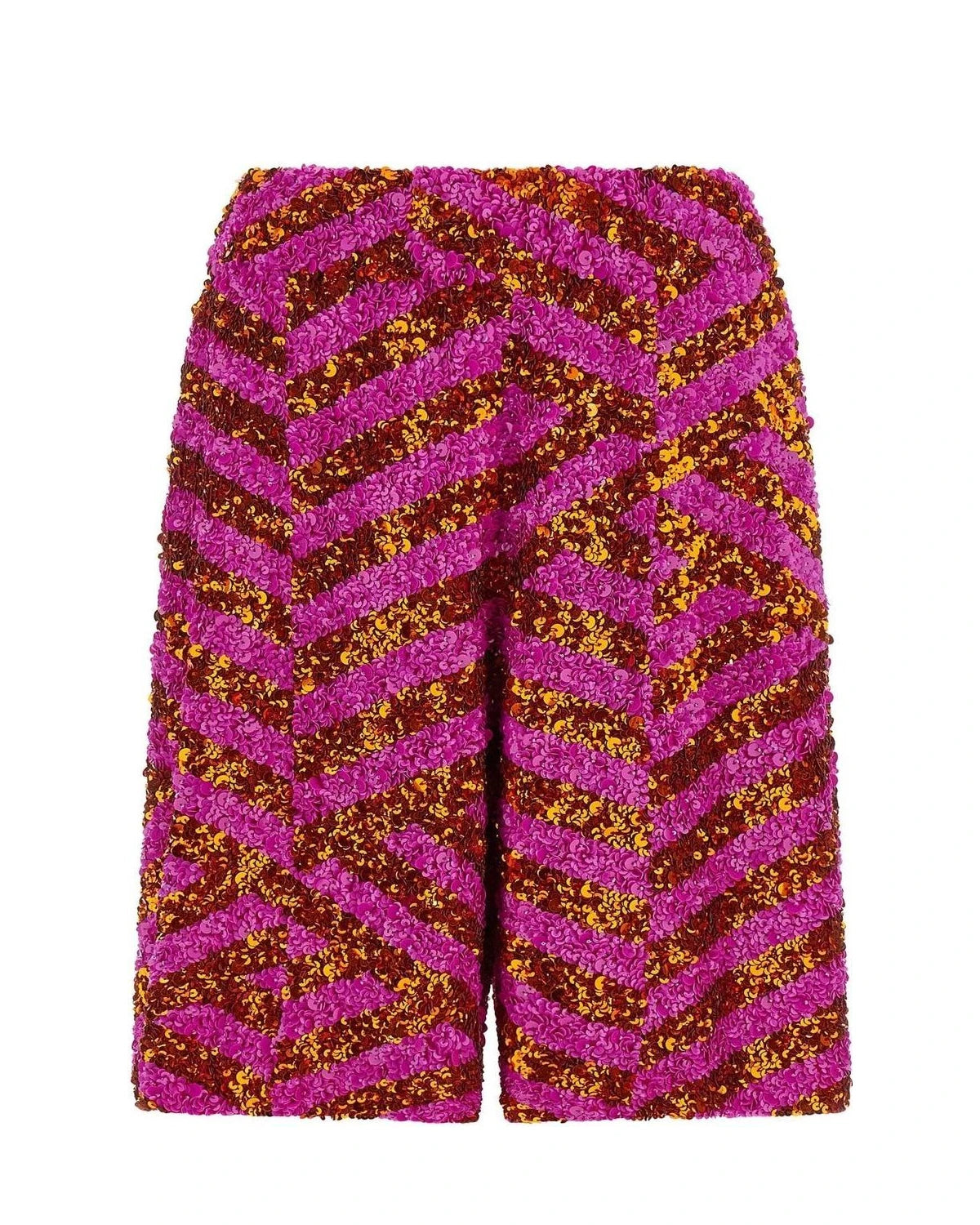 Dries Van Noten Bermuda in multicolor, Viscose