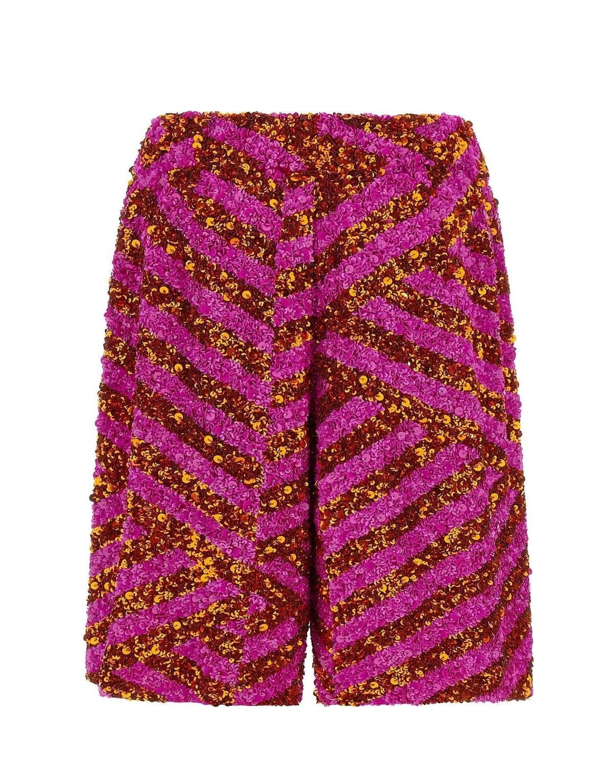 Dries Van Noten Bermuda in multicolor, Viscose — view 2