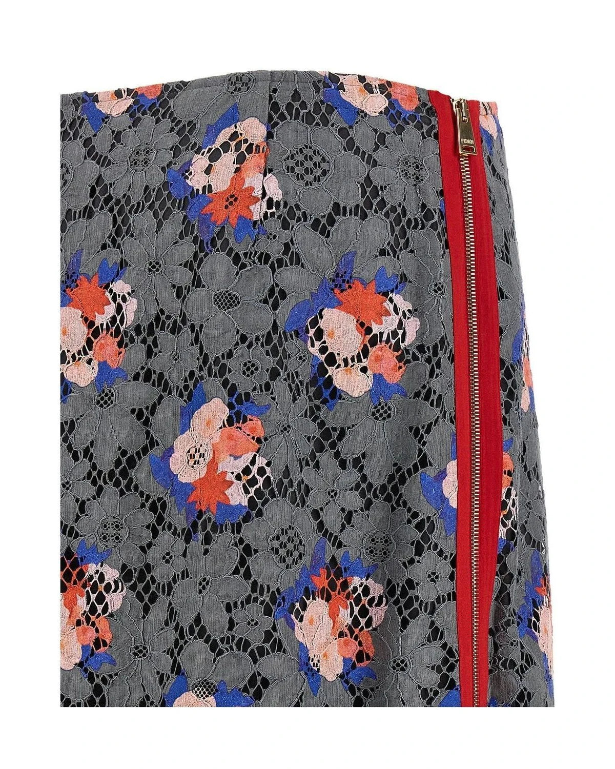 Fendi Skirt in gray, Cotton — view 5