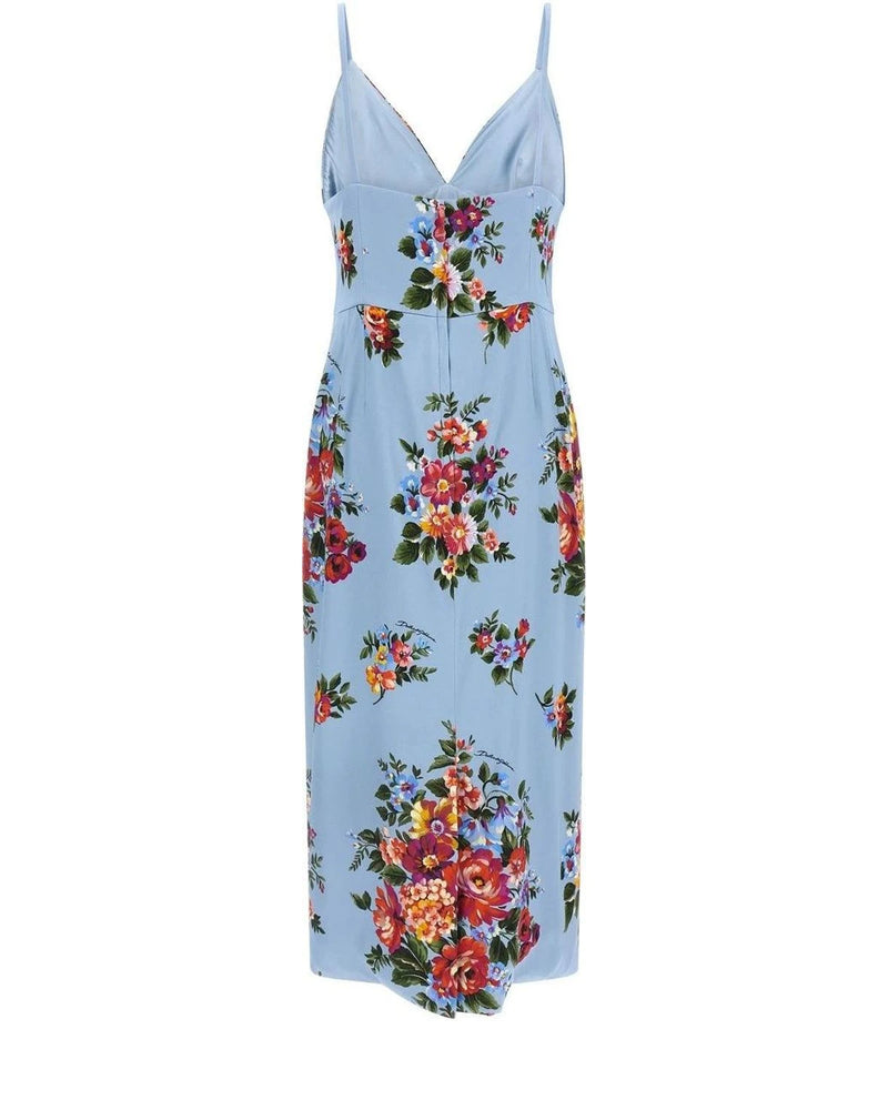 Dolce & Gabbana Dresse in blue, Viscose — view 2