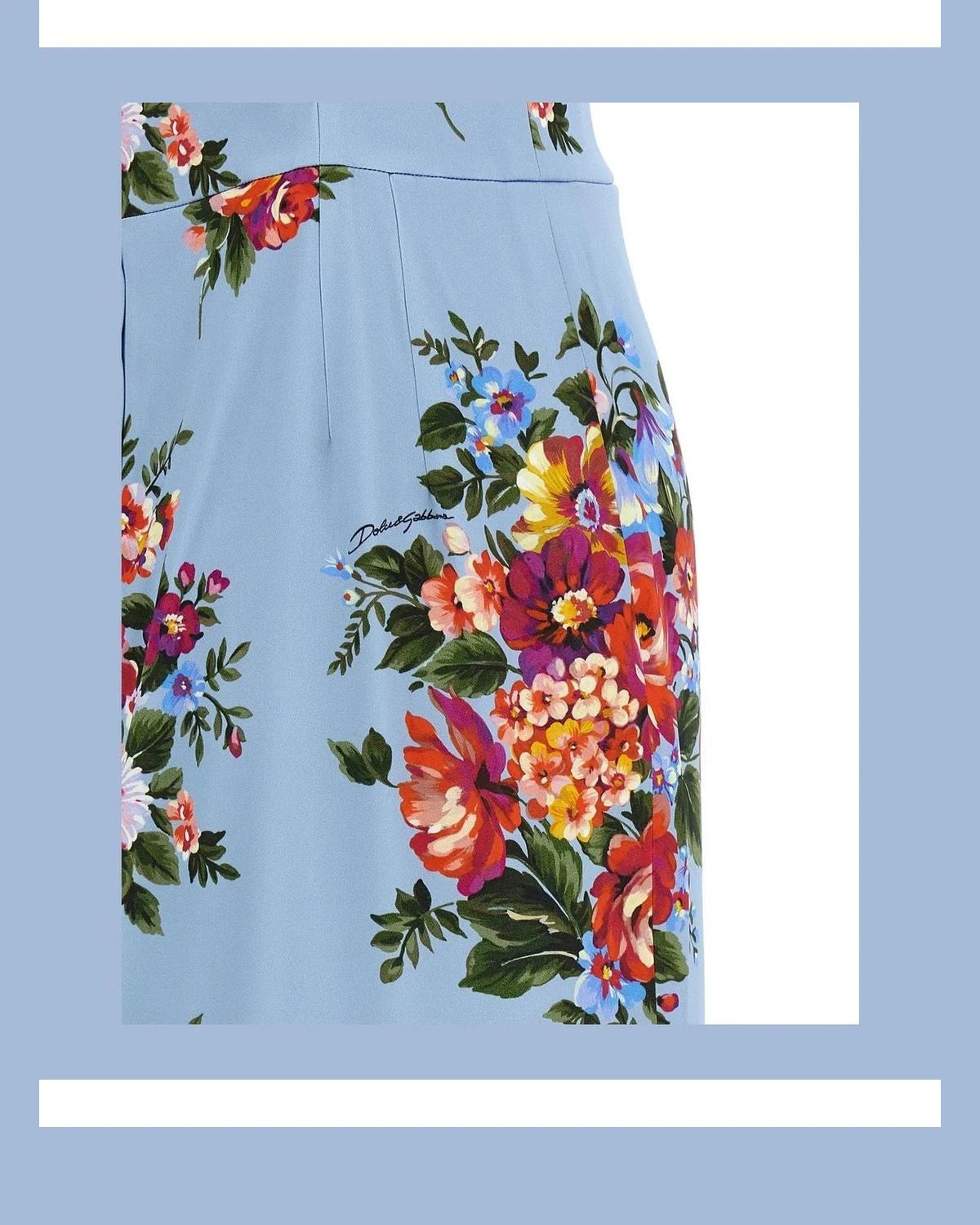 Dolce & Gabbana Dresse in blue, Viscose — view 4