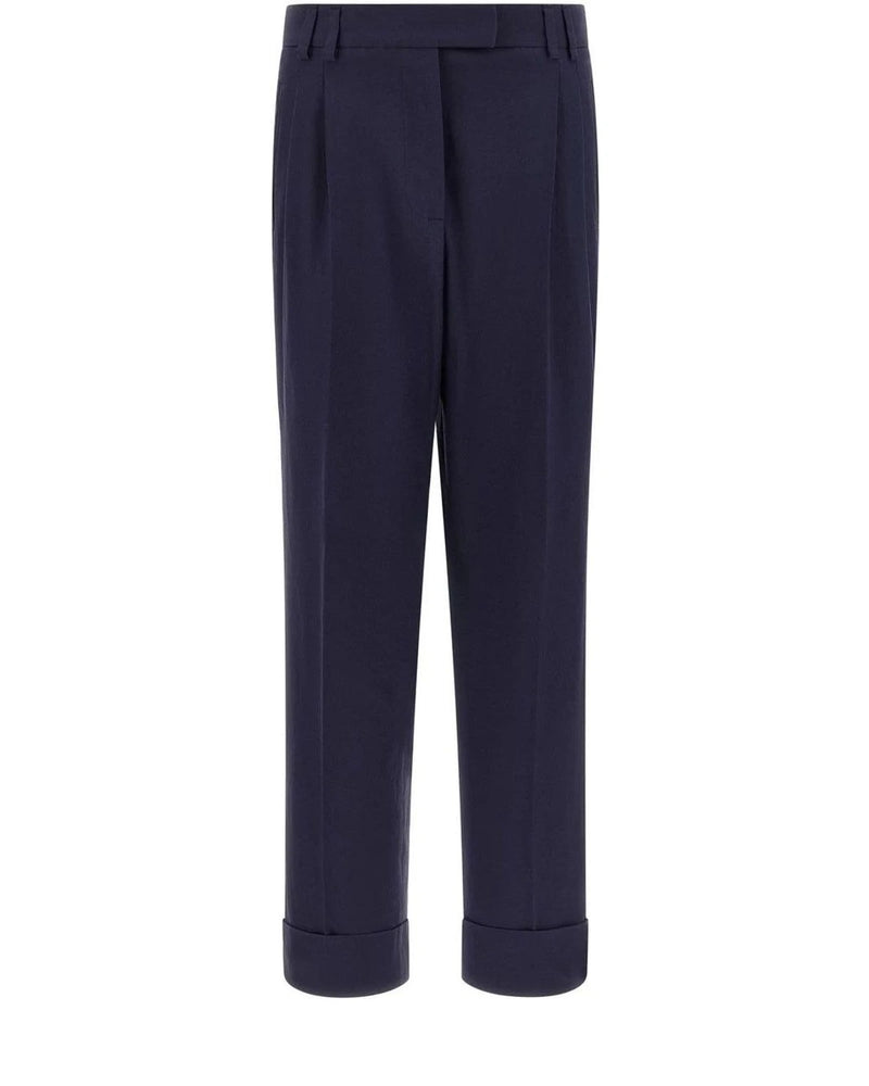 Alberto Biani Trouser in blue, Cotton