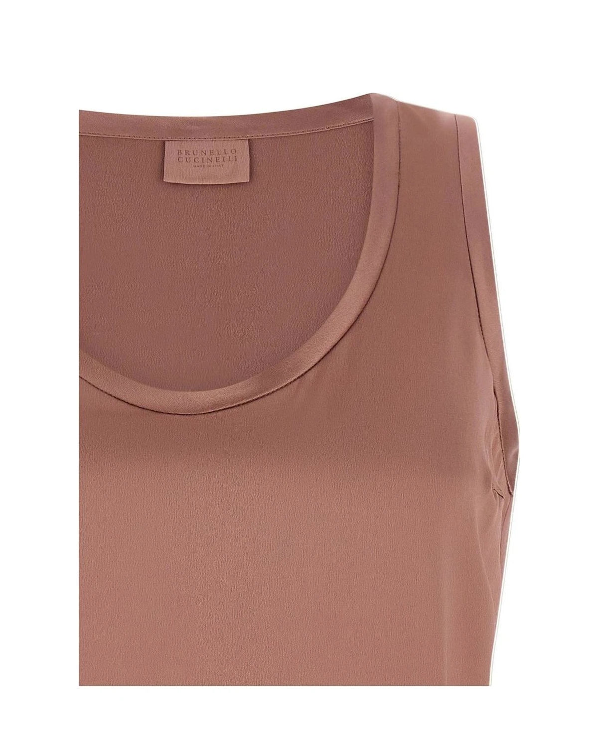 Brunello Cucinelli Blouse in pink, Silk — view 3