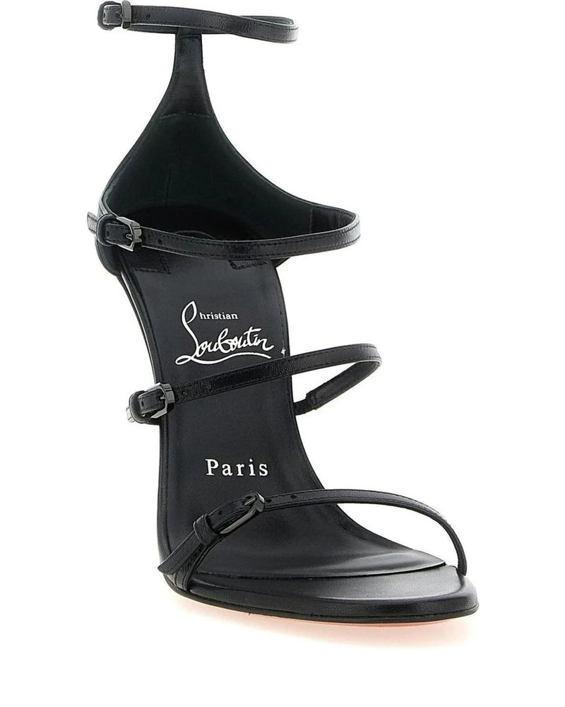 Christian Louboutin Black Stiletto Sandals 