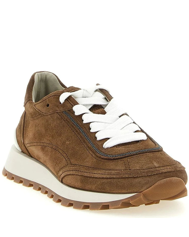 Brunello Cucinelli Brown Sneakers 