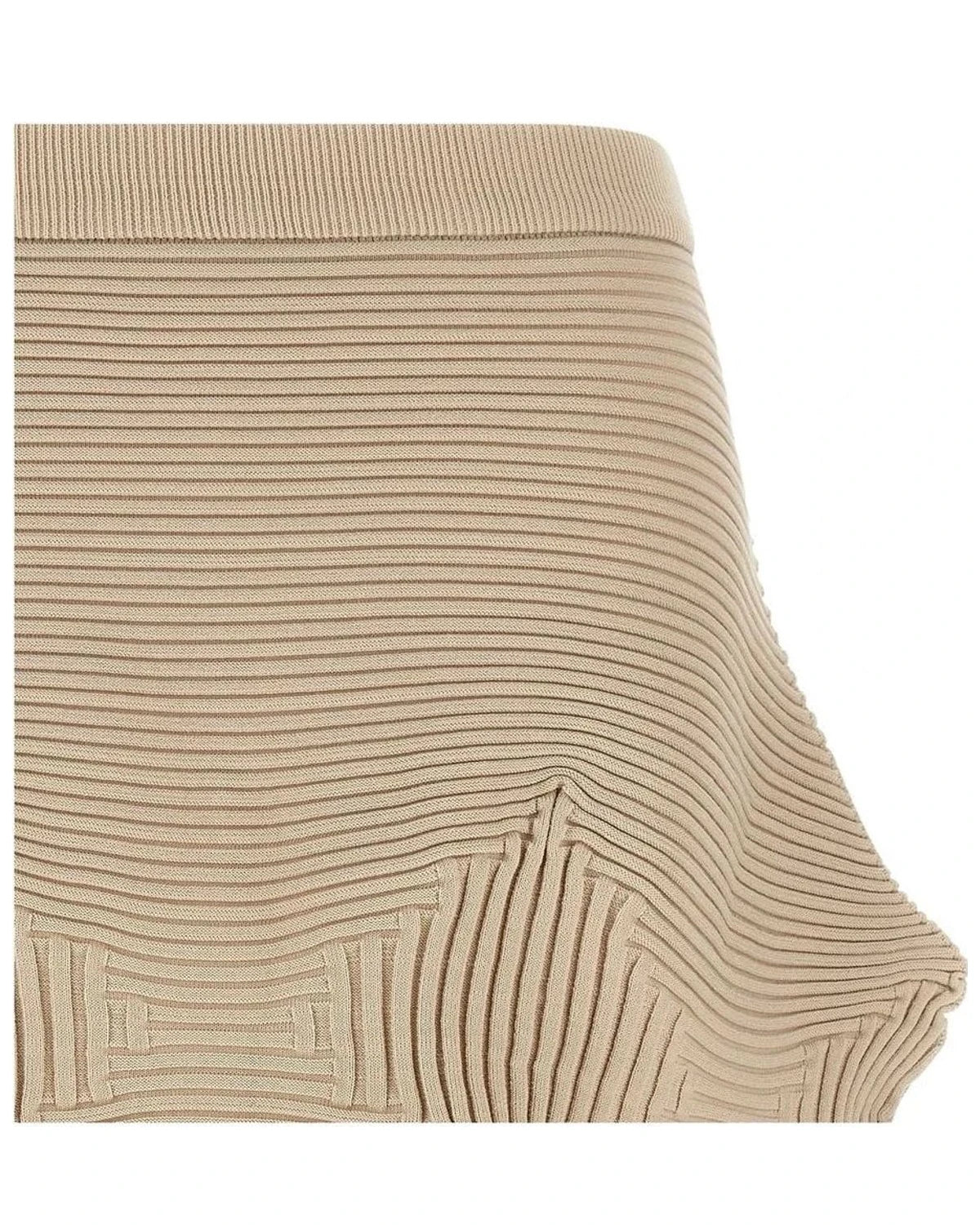 Issey Miyake Skirt in beige, Polyester — view 3