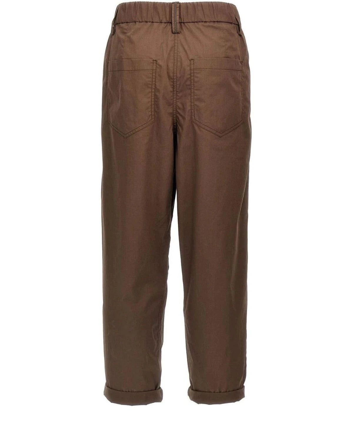 Brunello Cucinelli Chino in brown, Cotton — view 2