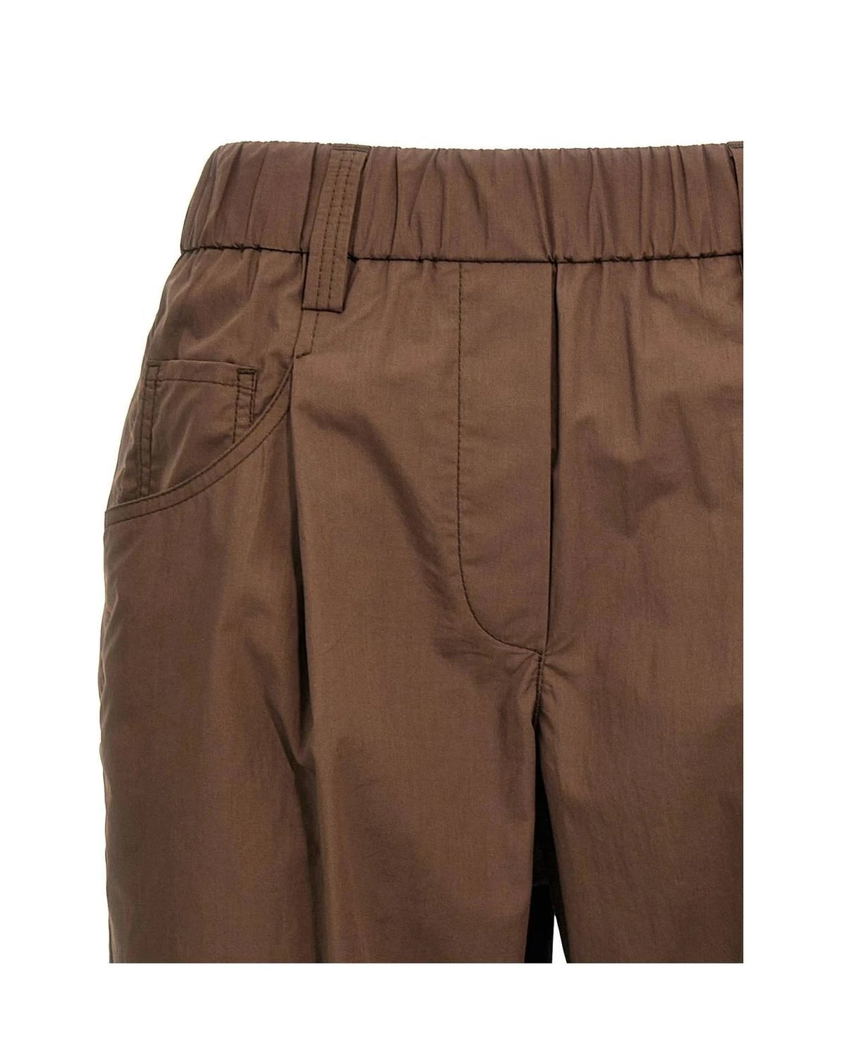 Brunello Cucinelli Chino in brown, Cotton — view 3