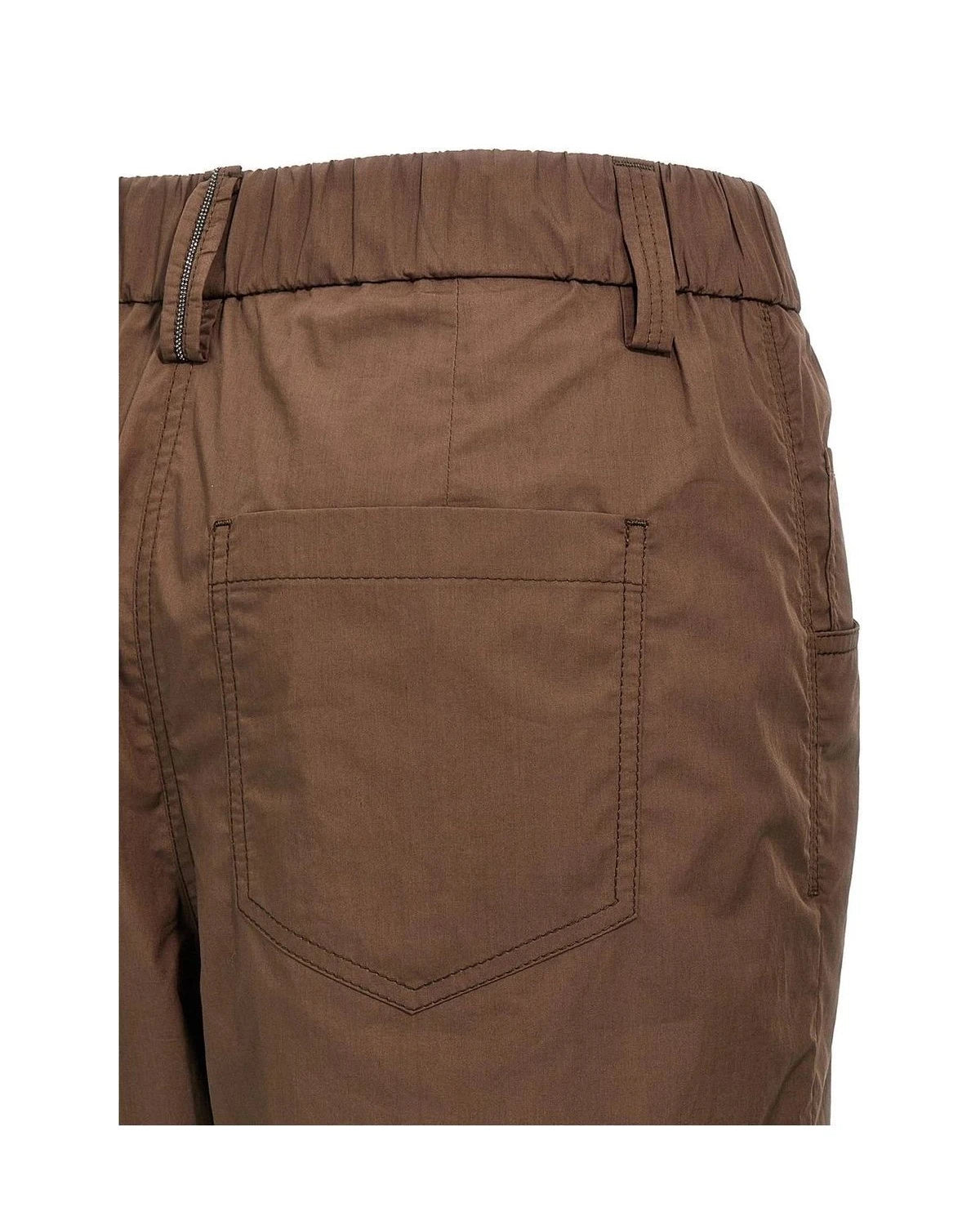 Brunello Cucinelli Chino in brown, Cotton — view 4