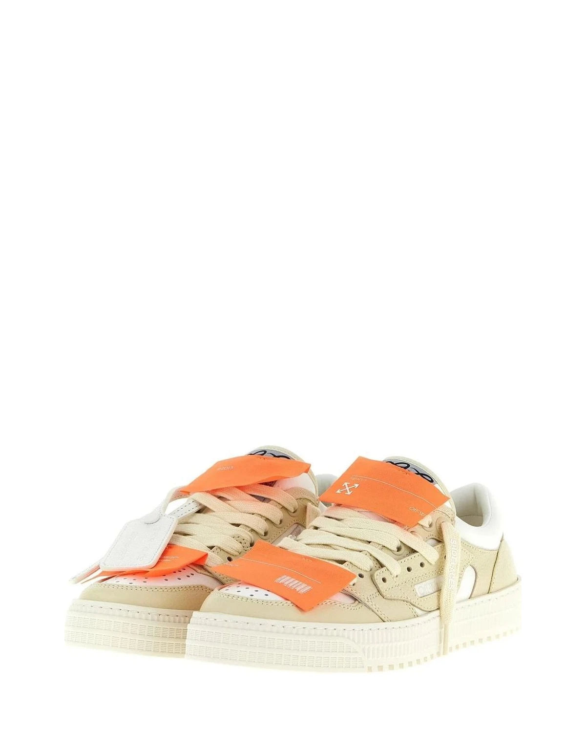 Off-White Beige Sneakers 