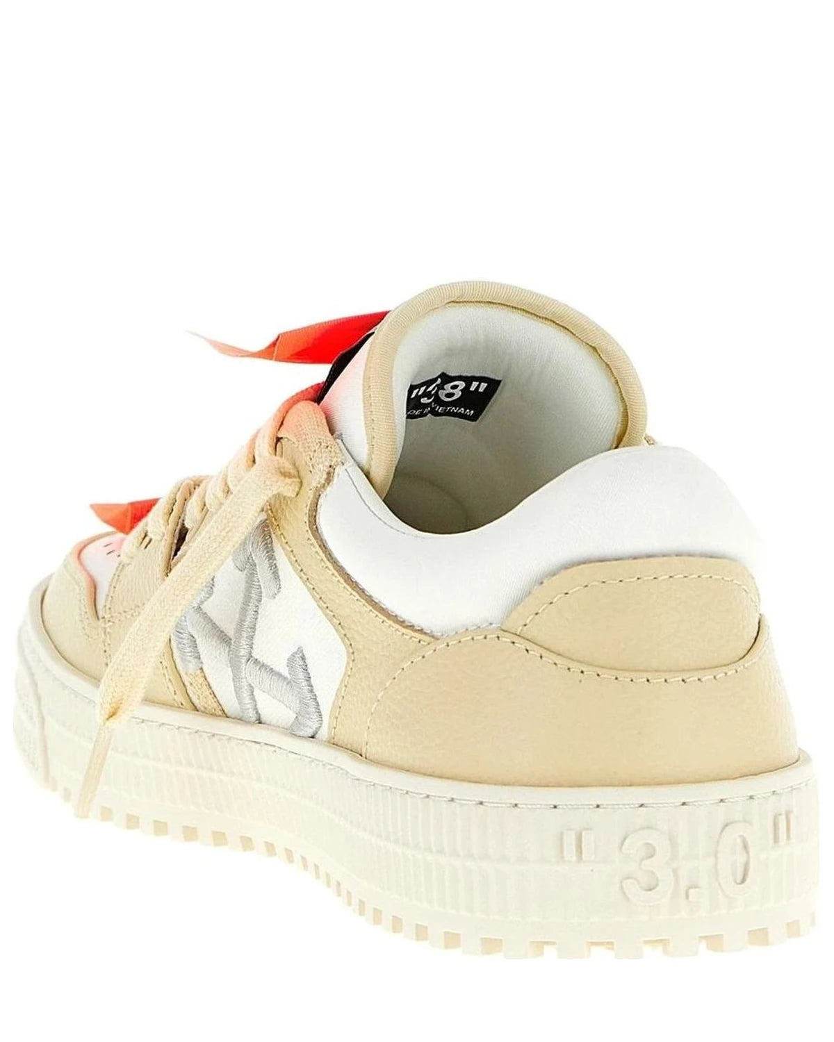 Off-White Beige Sneakers 