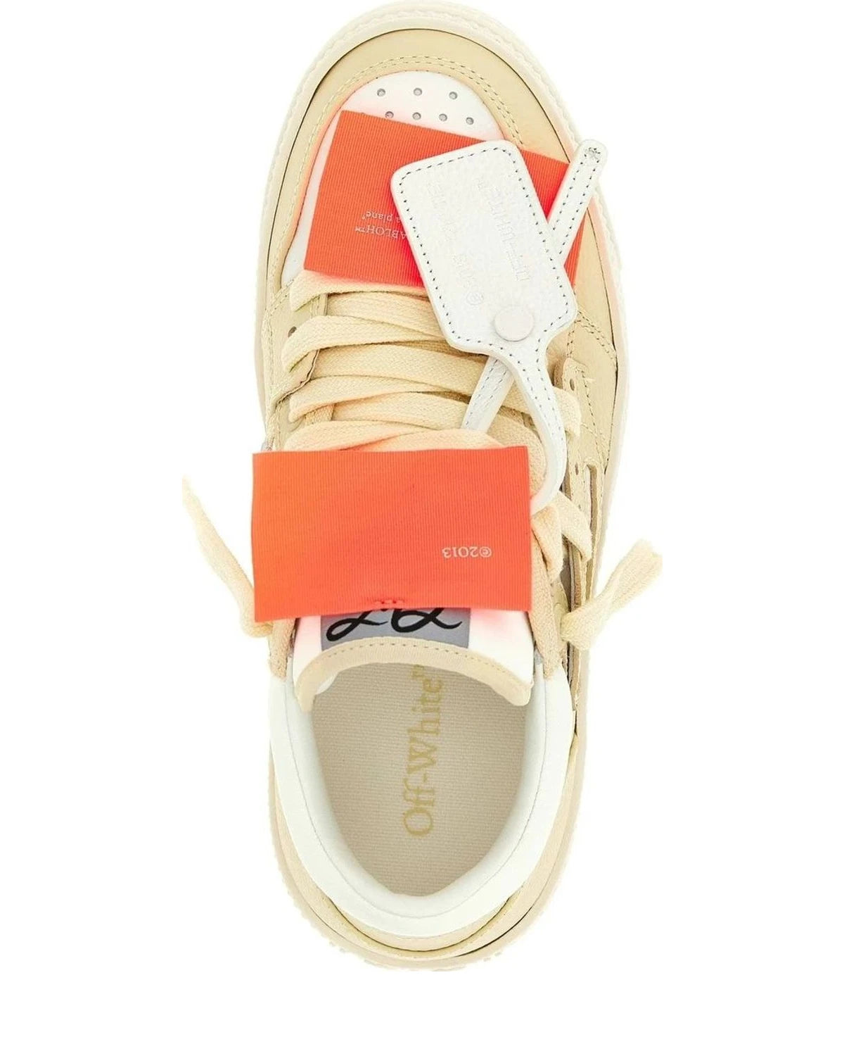 Off-White Beige Sneakers 
