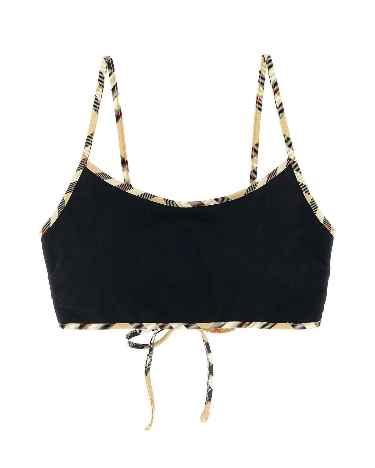 Burberry Swimwear Top in black, Polyamide