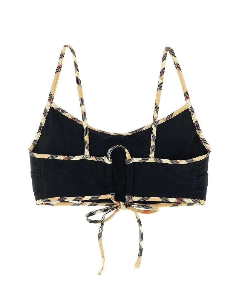 Burberry Swimwear Top in black, Polyamide — view 2
