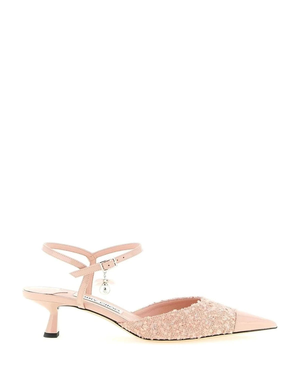 Jimmy Choo Tencel Pink Pumps 
