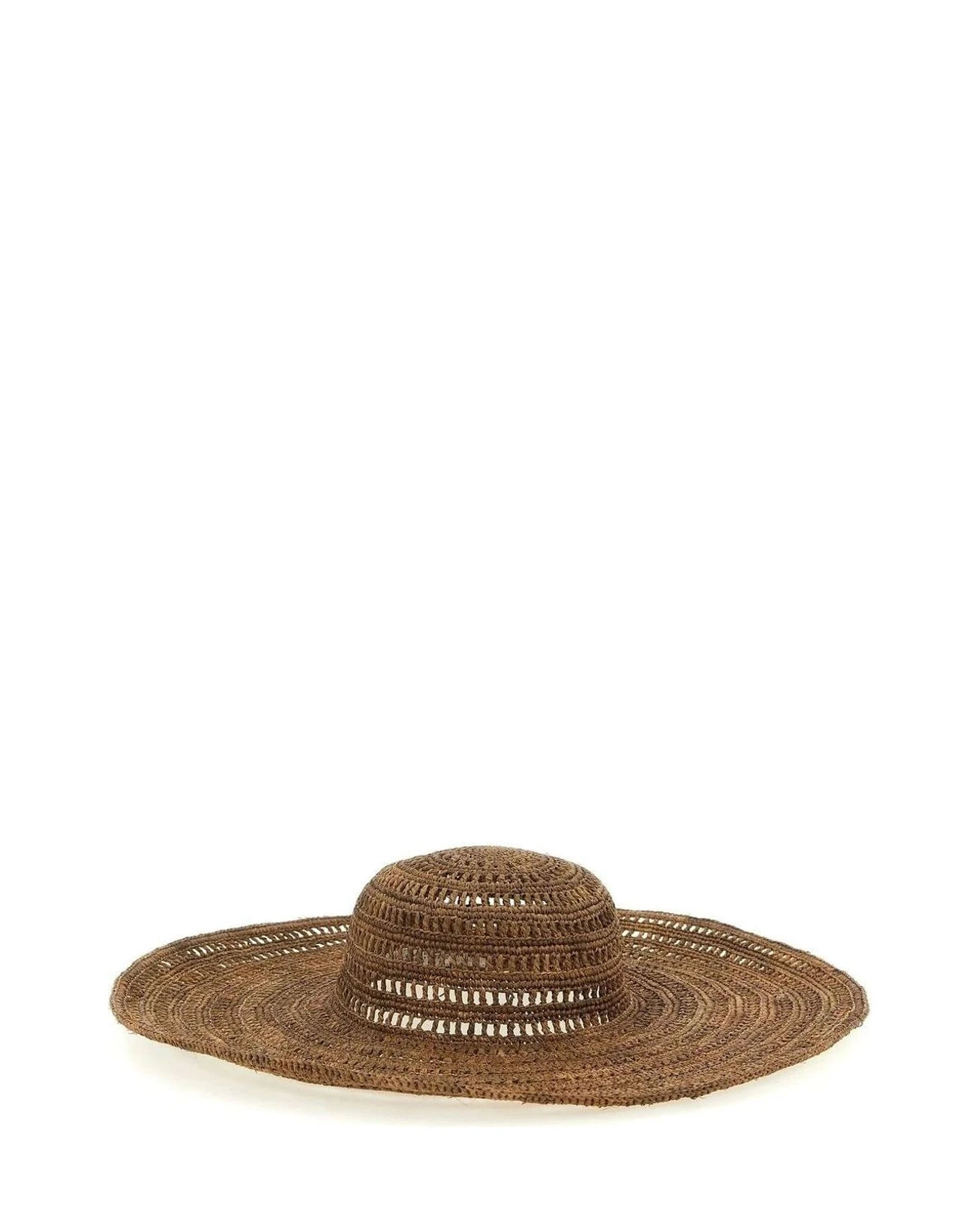 Ibeliv Sun Hat in brown, Raffia — view 2
