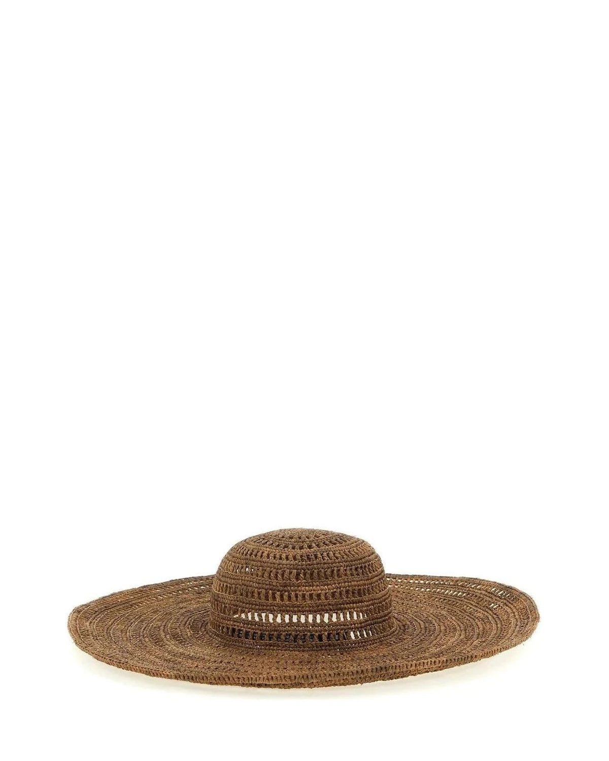 Ibeliv Sun Hat in brown, Raffia — view 3