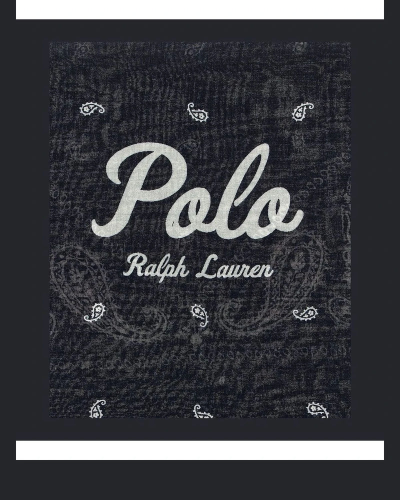 Polo Ralph Lauren Scarves & Shawl in blue, Cotton — view 3