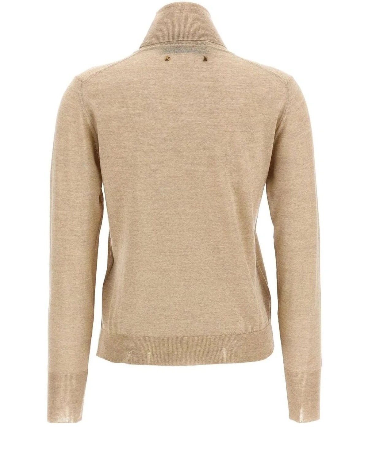 Golden Goose Sweater in beige, Virgin Wool — view 2