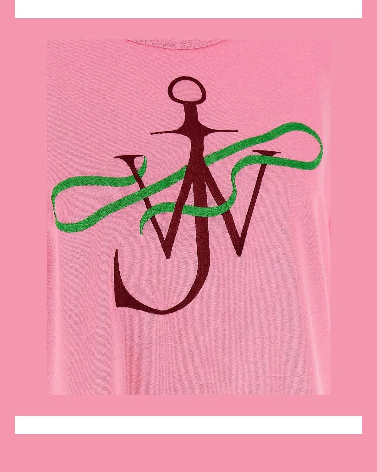 J.W.Anderson T-Shirt in pink, Cotton — view 4