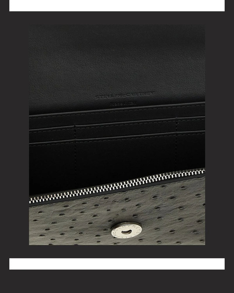Stella McCartney Clutch Bag in black, Polyamide — view 4