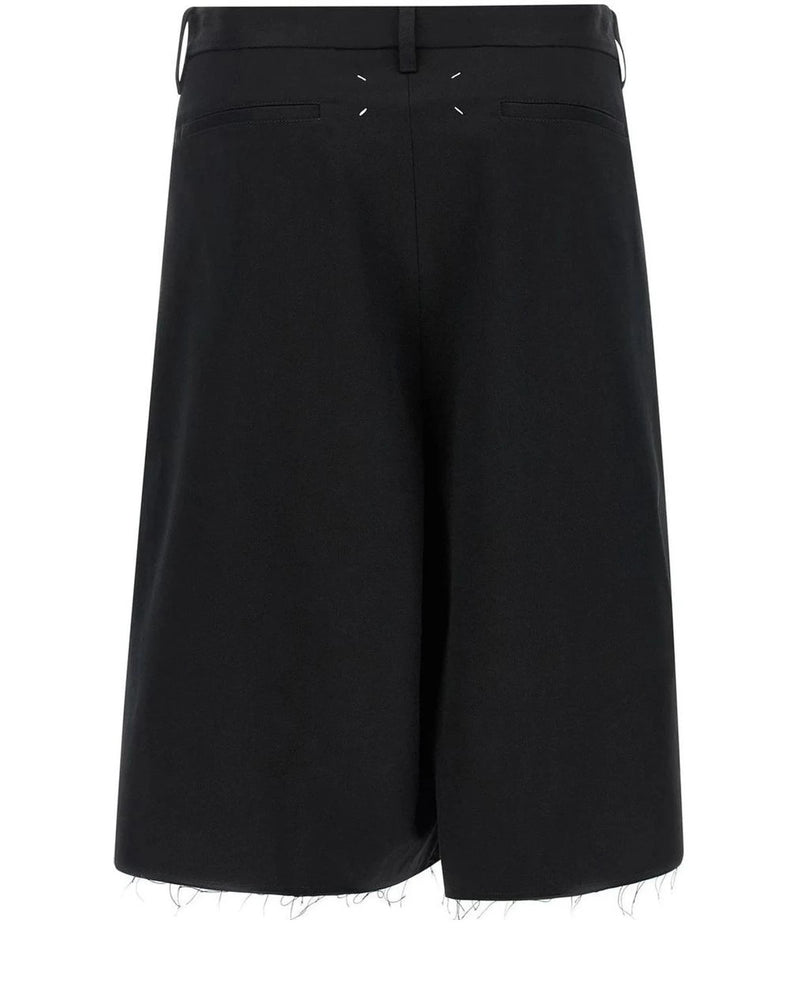 Maison Margiela Short Trouser in black, Cotton — view 2