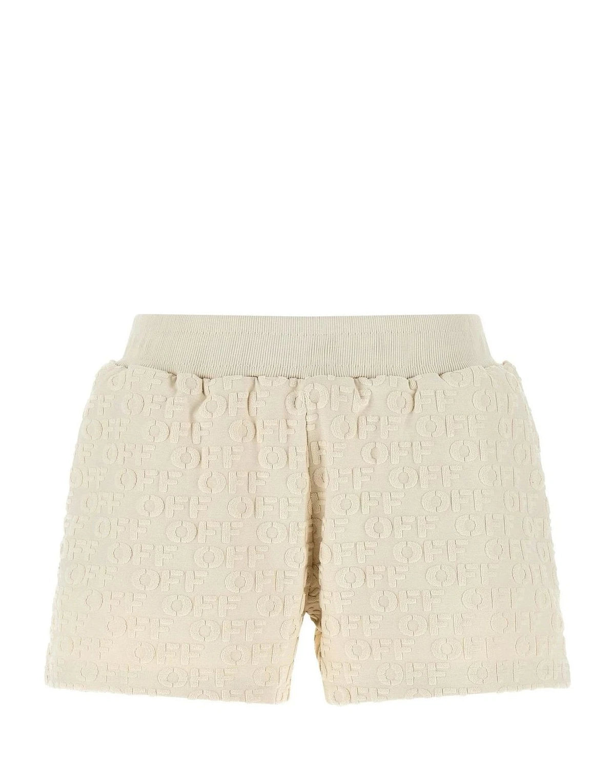 Off-White Short in beige, Cotton