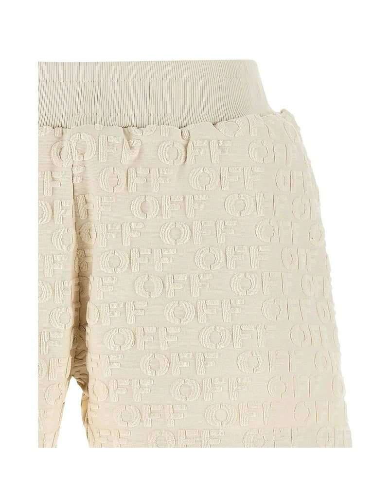 Off-White Short in beige, Cotton — view 3