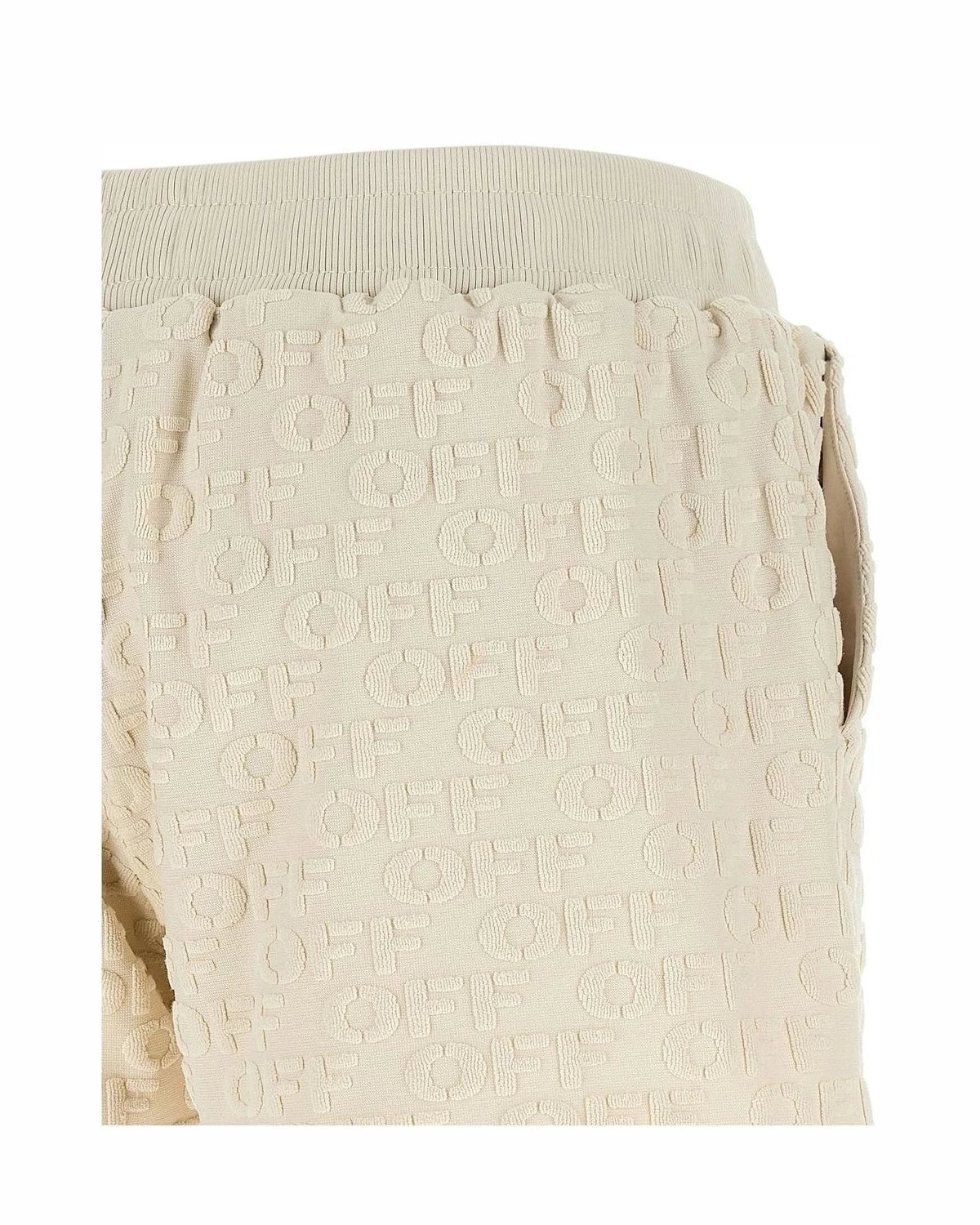Off-White Short in beige, Cotton — view 4
