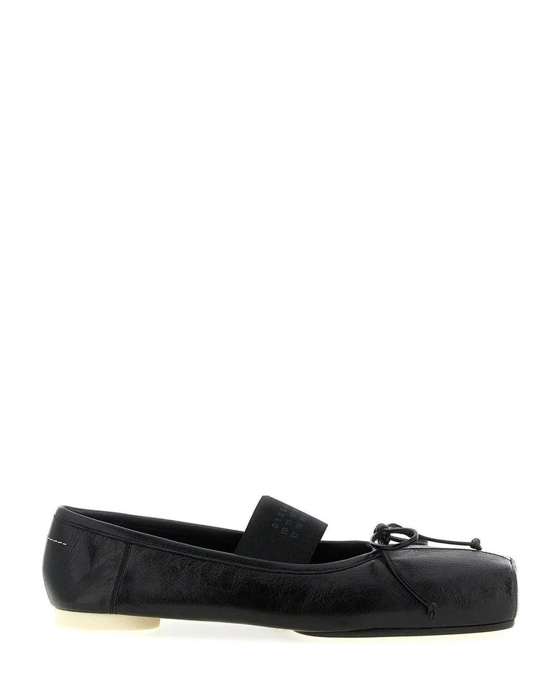 MM6 Maison Margiela Black Ballet Flats 