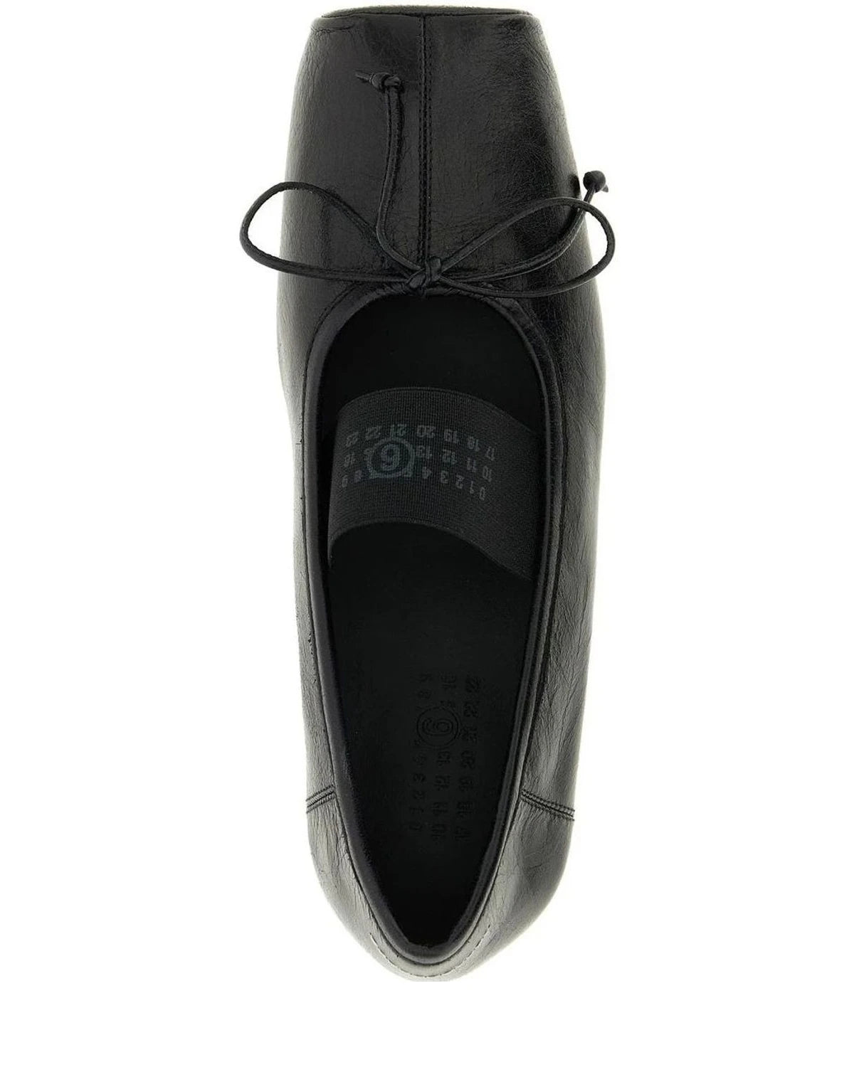 MM6 Maison Margiela Black Ballet Flats 