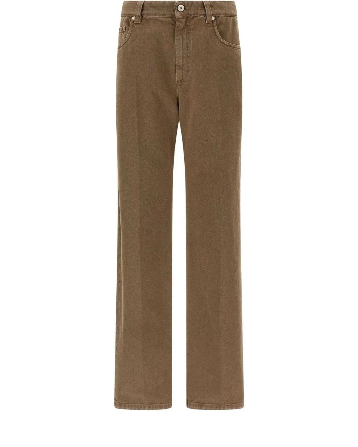 Brunello Cucinelli Jean in beige, Cotton