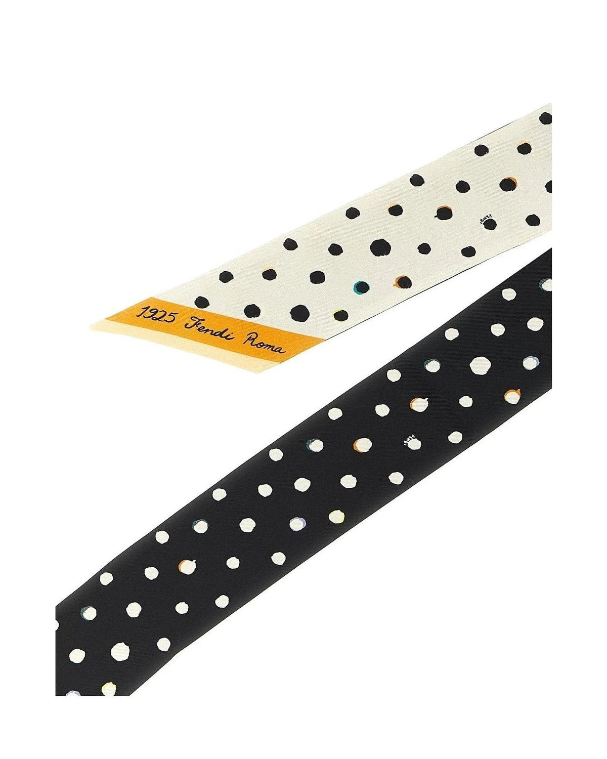 Fendi Bow Tie in multicolor, Silk — view 3