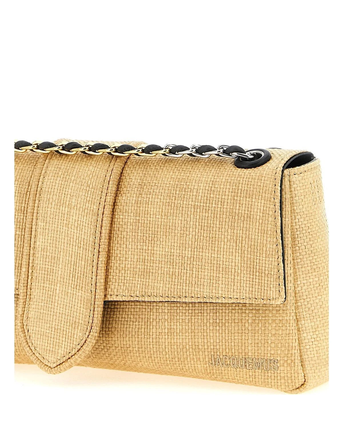 Jacquemus Shoulder Bag in beige, Polyamide — view 3
