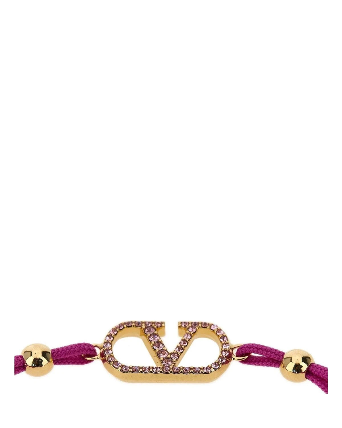 Valentino Garavani Bracelet in multicolor, Polyester — view 3