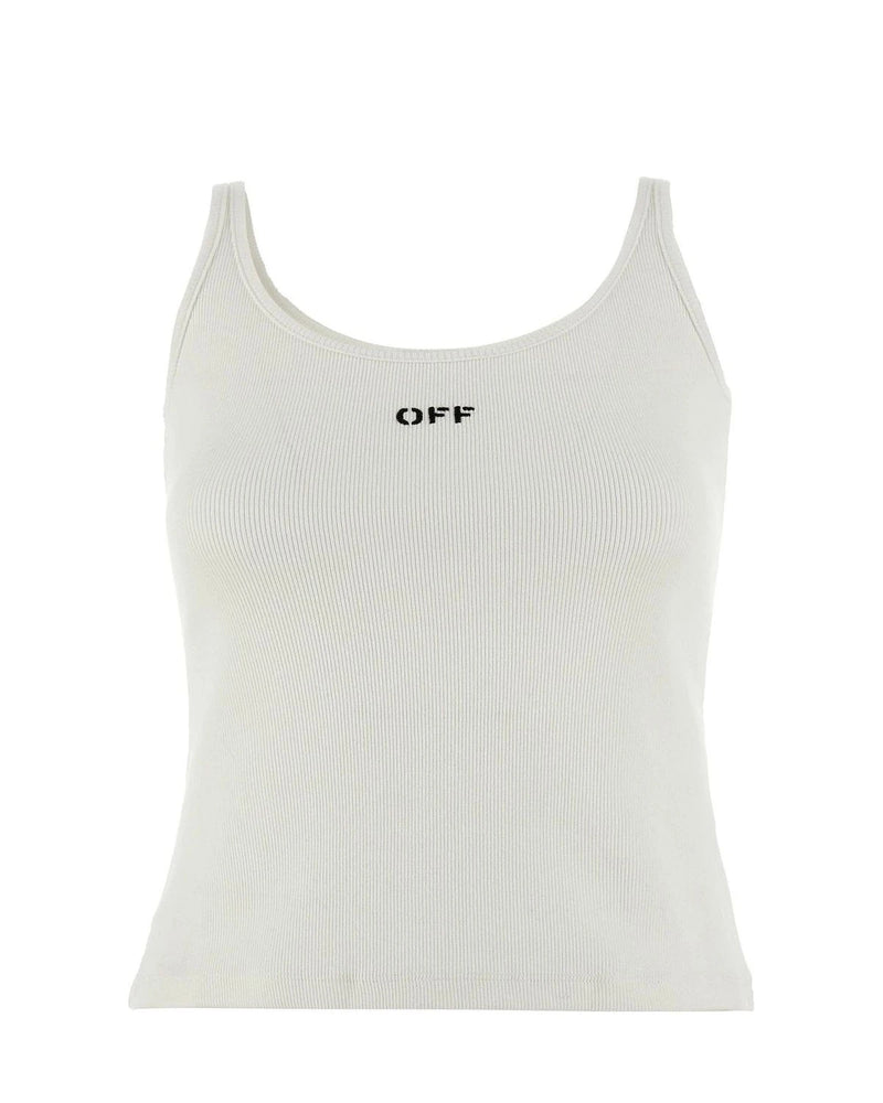 Off-White T-Shirt in white, Cotton