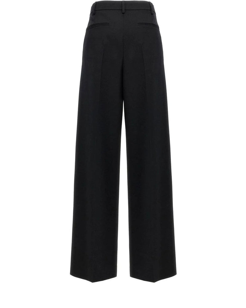 Valentino Garavani Trouser in black, Virgin Wool — view 2