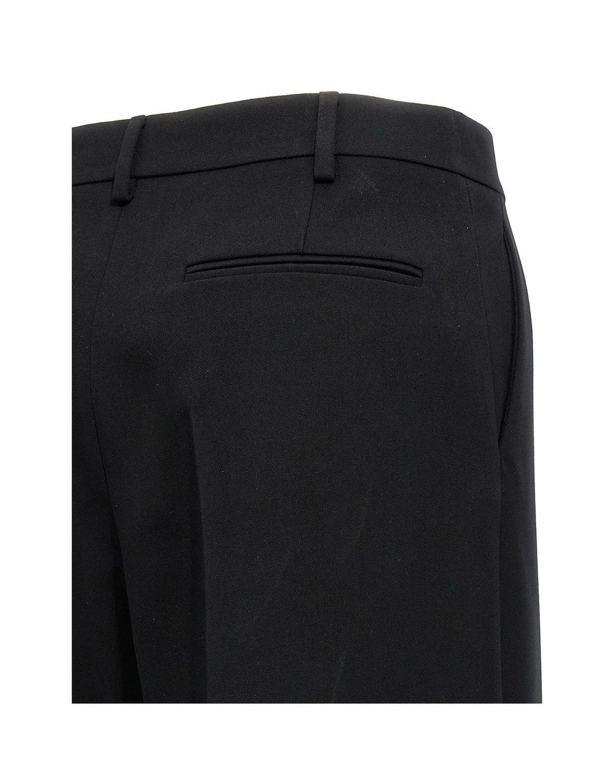Valentino Garavani Trouser in black, Virgin Wool — view 4
