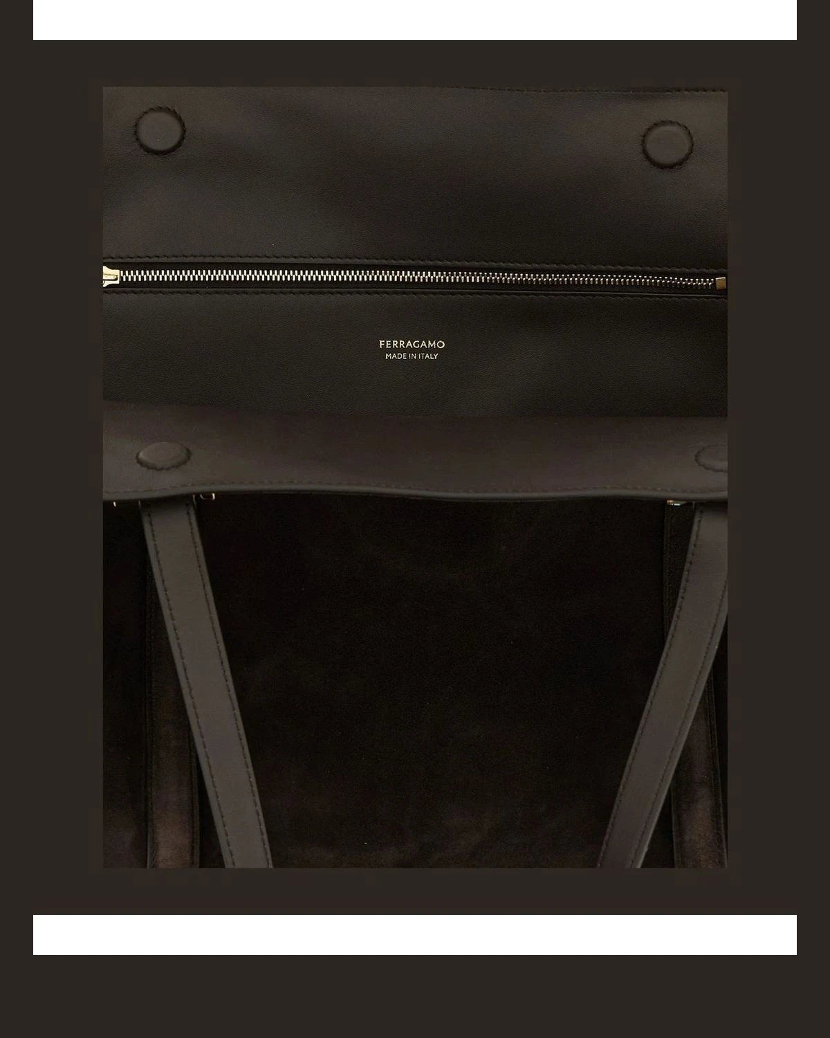 Ferragamo Shoulder Bag in brown, Goat Leather — view 4