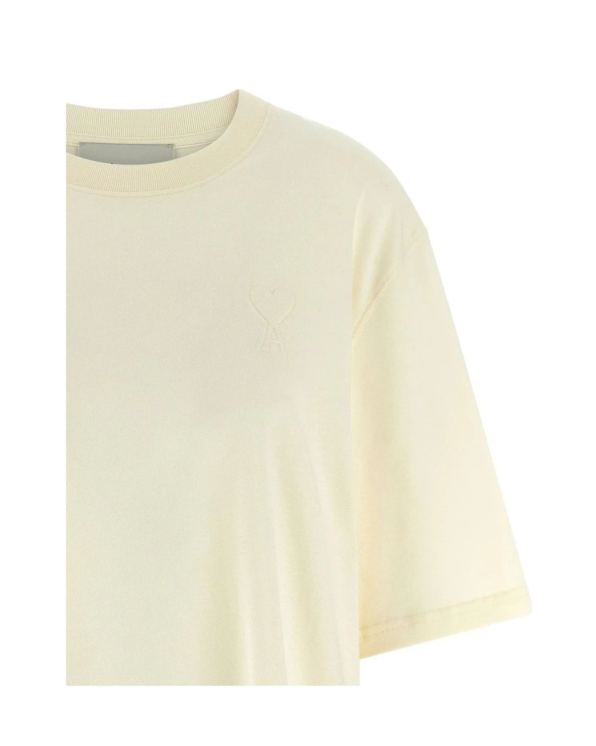 Ami Paris T-Shirt in beige, Cotton — view 3