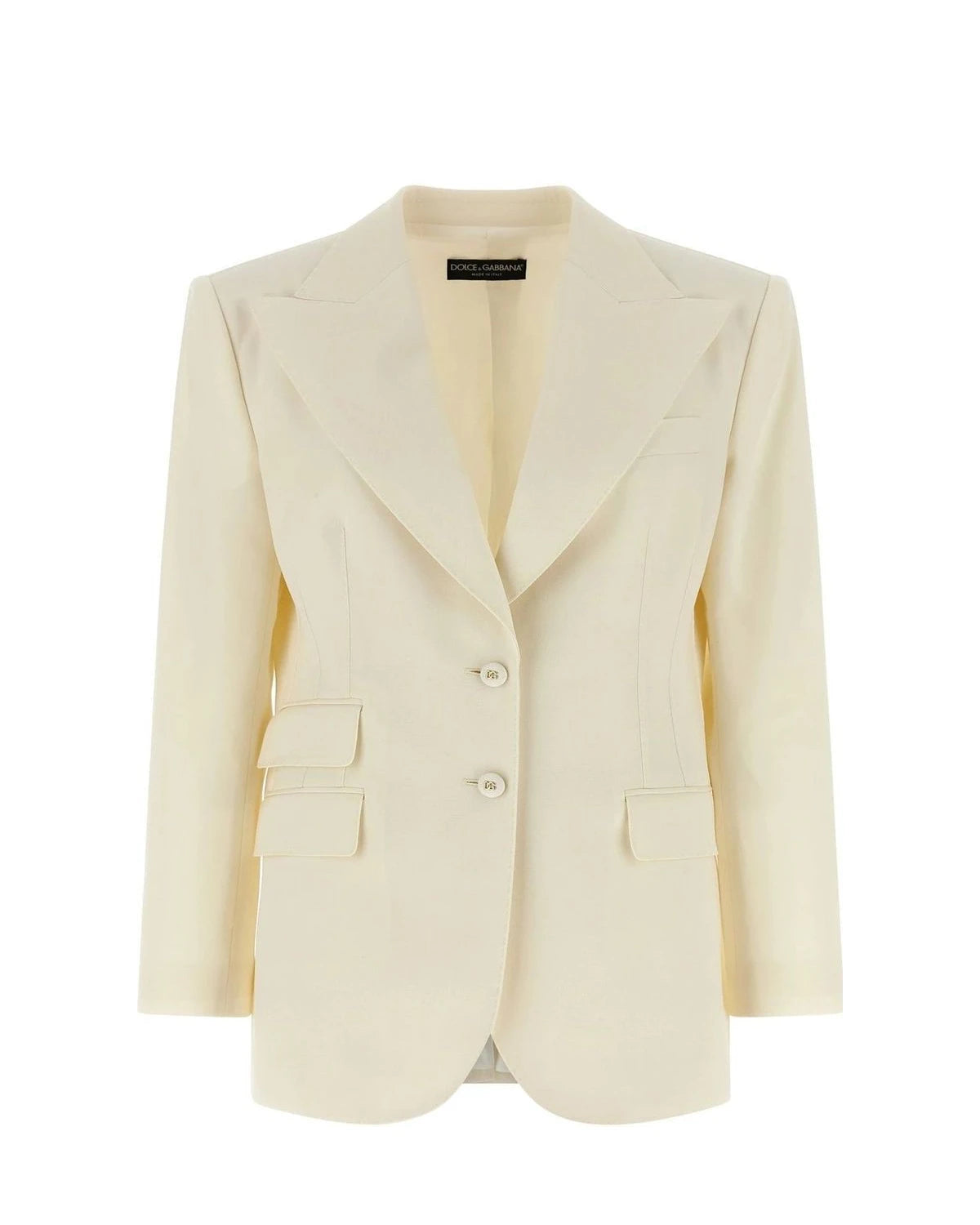 Dolce & Gabbana Blazer in white, Virgin Wool